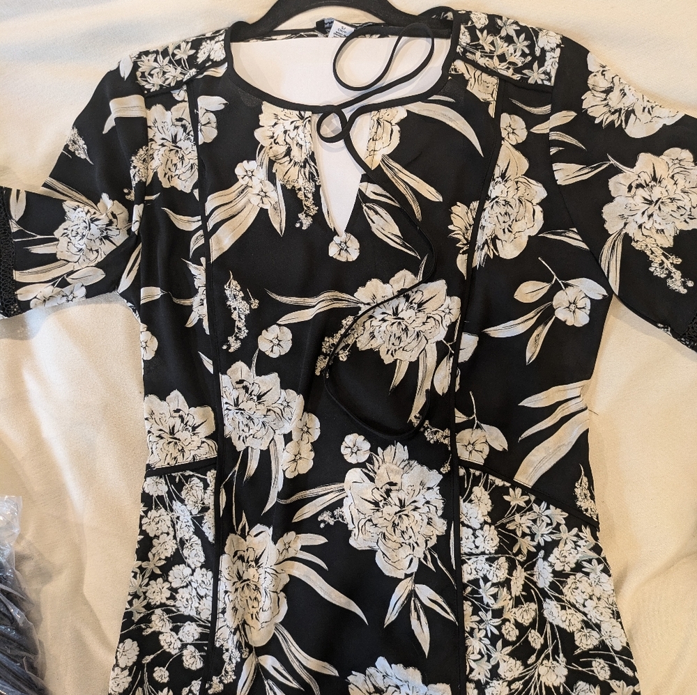 Karl Lagerfeld Beautiful Blouse Mixed Print S - Picture 2 of 12